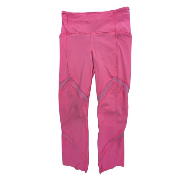 Lululemon Women's On Pace Crop 21" Leggings Size 4 Drop In Pockets Running Gym - Picture 1 of 7